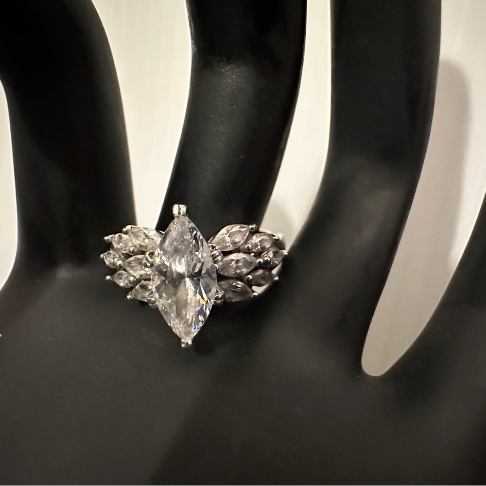 Simulated Diamond Ring - image 1